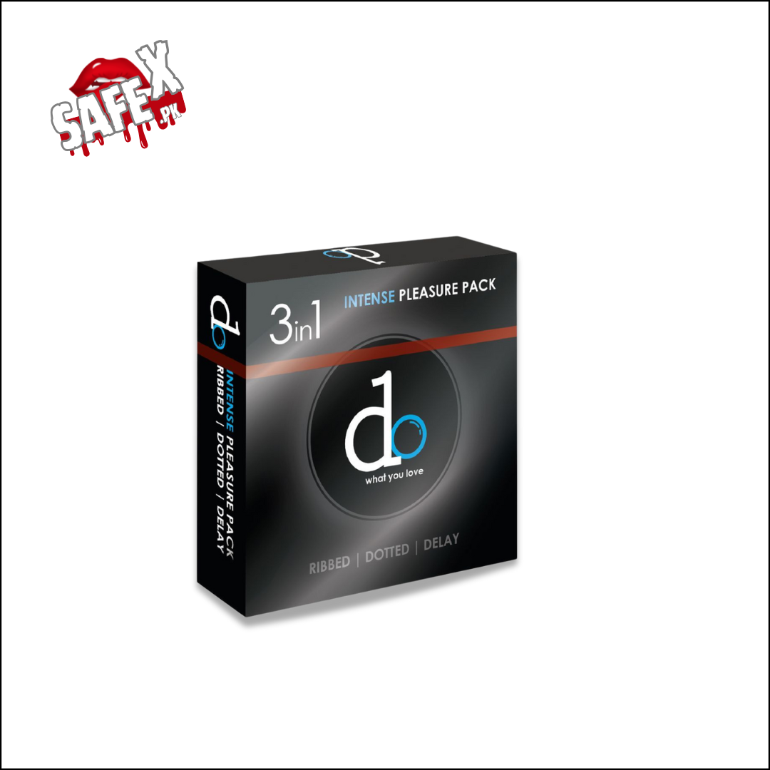 Do Intense Pleasure pack of 3 Condoms