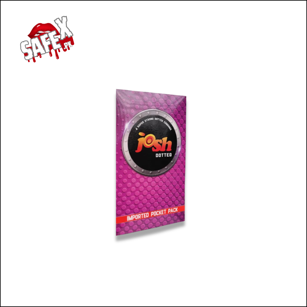 Josh Dotted Condom Pack of 4